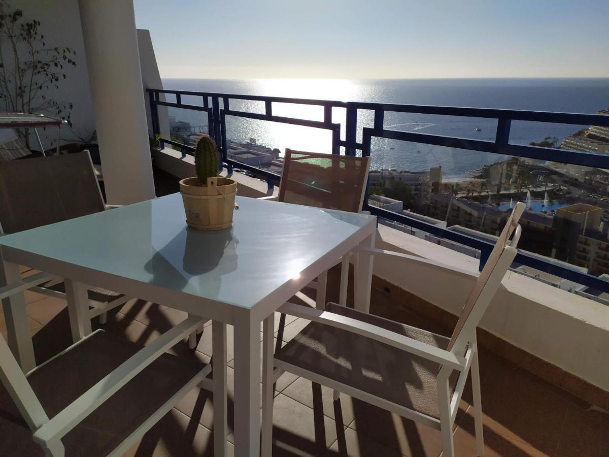 Ocean View Apartment In Taurito, Mogan - Top Floor Extérieur photo