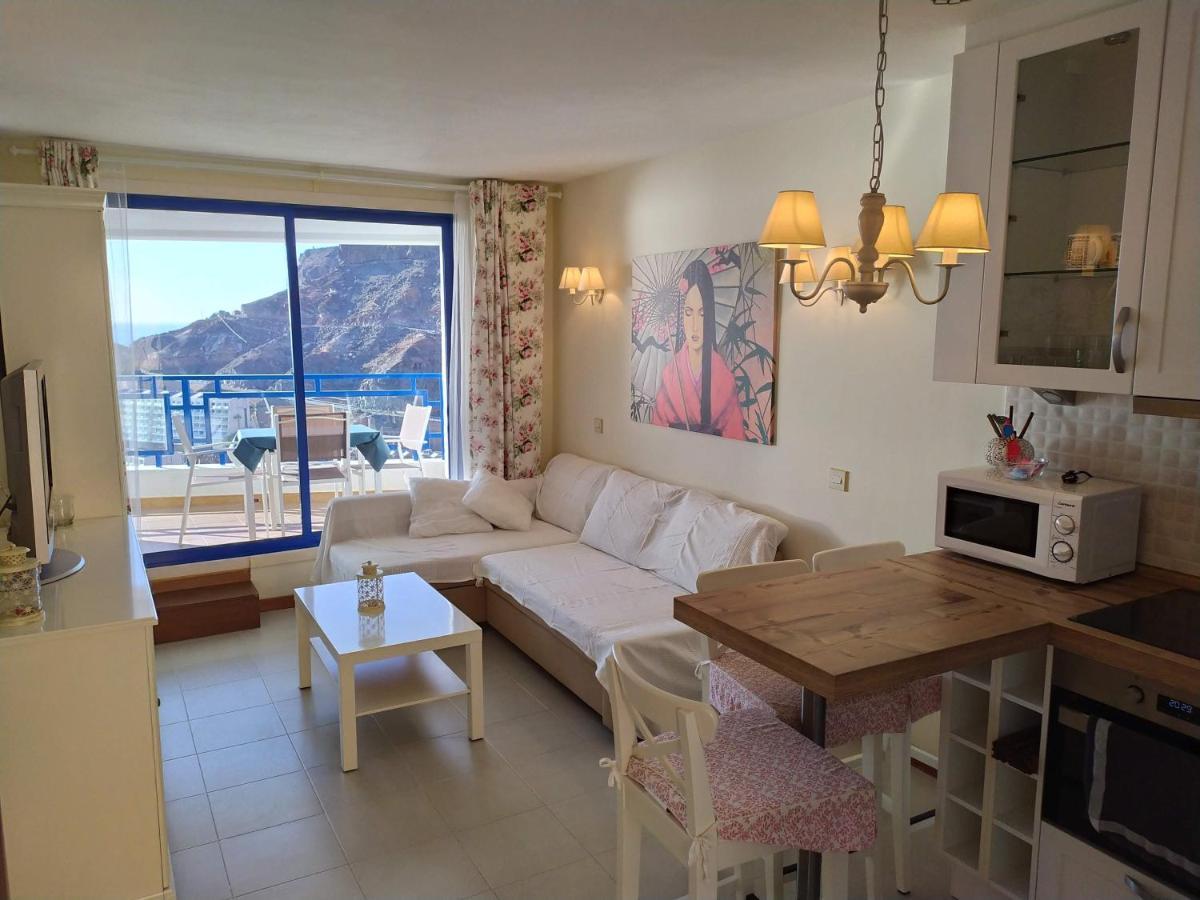 Ocean View Apartment In Taurito, Mogan - Top Floor Extérieur photo