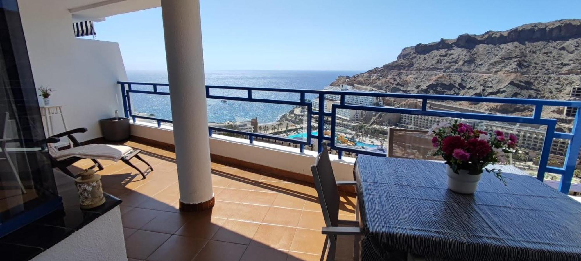 Ocean View Apartment In Taurito, Mogan - Top Floor Extérieur photo